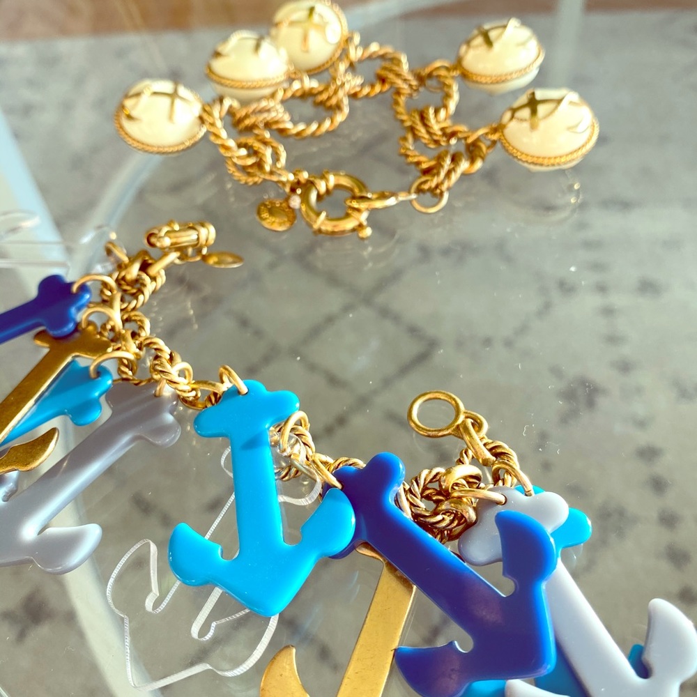 Set of Two Nautical Themed J Crew Bracelets ⚓️